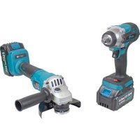  Edon AAW-20/300BL + AAG-20/125BL (гайковерт, болгарка, 2 АКБ, кейс)