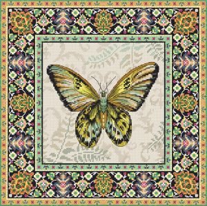 

Набор для вышивания Letistitch Винтажная бабочка