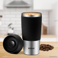 Термокружка Kitfort KT-1224-1 400 мл (черный)