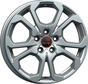 Литые диски Remain R242 17x6.5" 5x114.3мм DIA 67.1мм ET 49мм Серебристый