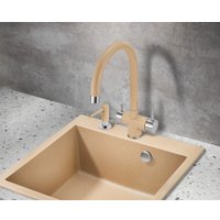 Смеситель Milacio Ultra 554 (бежевый)