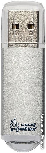 USB Flash SmartBuy V-Cut 128GB (серебристый)