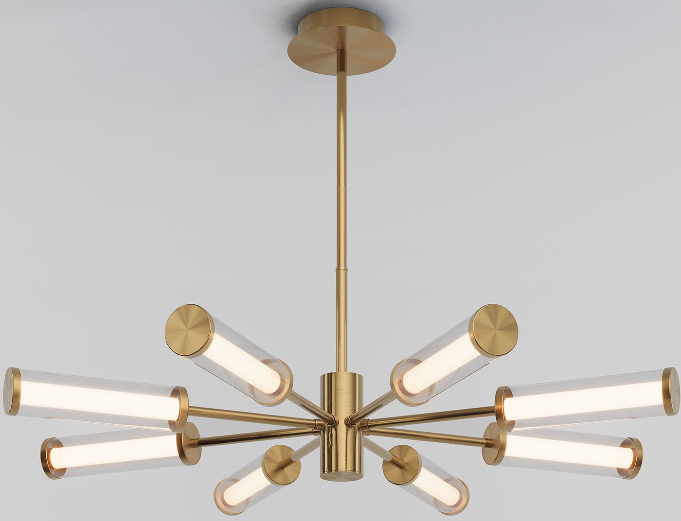 

Подвесная люстра Евросвет 50386 LED (латунь)