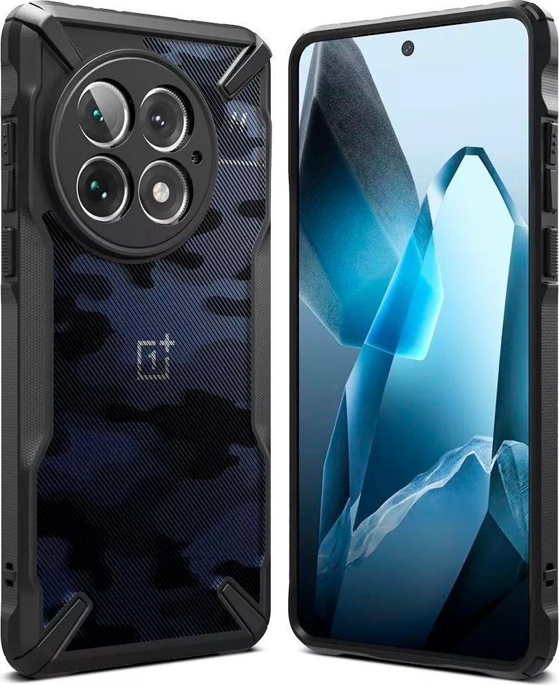 Чехол для телефона Ringke Fusion X для Oneplus 13 Camo Black