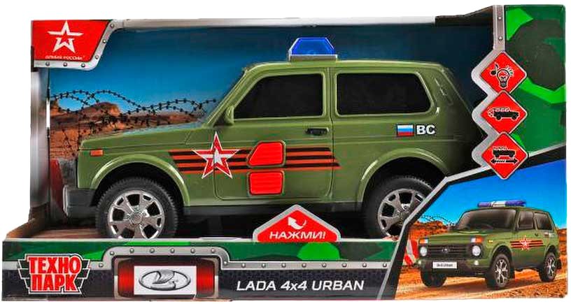 

Внедорожник Технопарк Lada 4x4 Urban URBANBLACK-20PLARR-GN