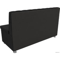 Диван Mebelico Вента (велюр, черный)