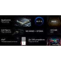 Wi-Fi роутер Xiaomi Mi Wi-Fi Router AIoT AX6000