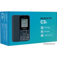 Телефон Maxvi C3n (черный)