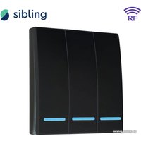 Выключатель Sibling Powerlight-M3B 3-канальный