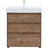  Aquanet Тумба под умывальник Nova Lite 75 302474 (дуб рустикальный)