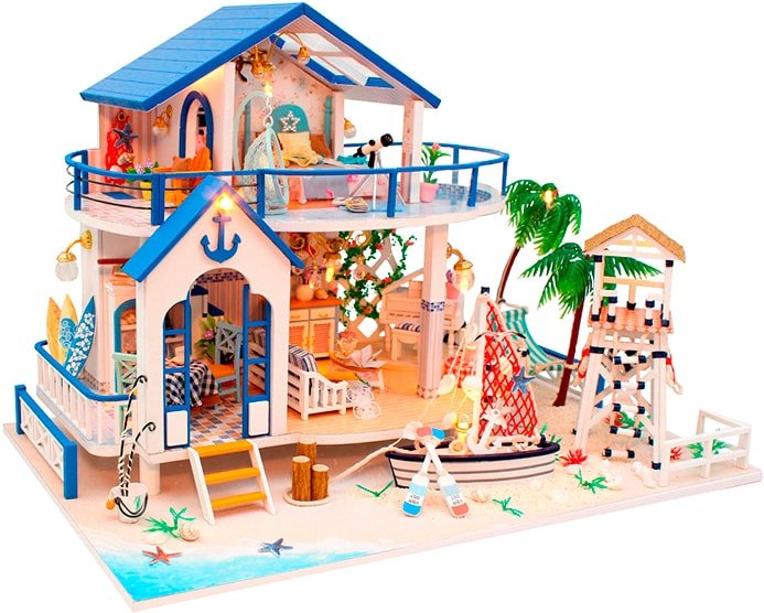 

Румбокс Hobby Day DIY Mini House Причал (13844)