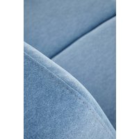 Диван Halmar Milano 2S tap. Castel 74 (синий/орех)