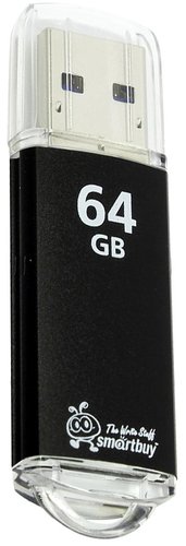 USB Flash SmartBuy 64GB V-Cut Black (SB64GBVC-K3)