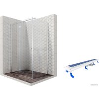 Душевой уголок Ambassador Set 12011108L-ST1