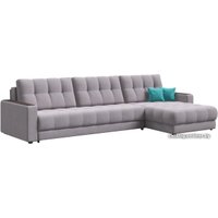 Угловой диван Craftmebel Boss Max угол new (ткань, soro серый)