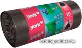 Пакеты для мусора York прочные 120л (10шт)