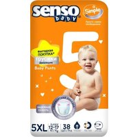 Трусики-подгузники Senso Baby Simple Junior 5 XL (3x38 шт)