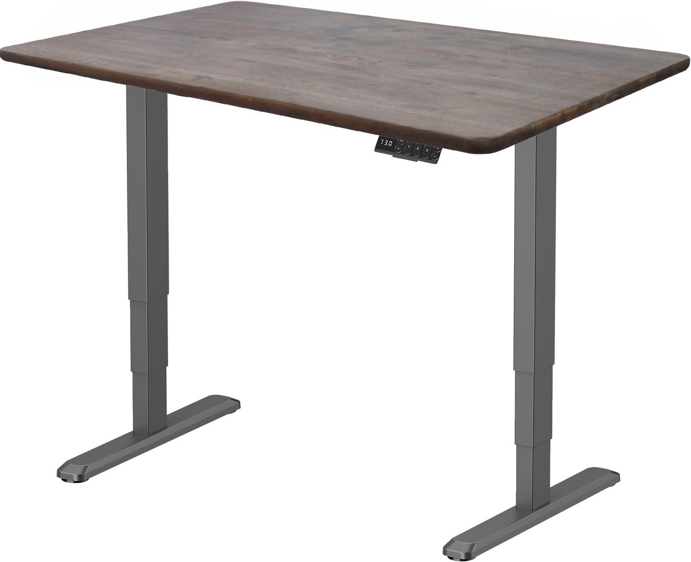 

Стол для работы стоя ErgoSmart Wooden Unique Ergo Desk 1300х750х27 мм (прямой край, дуб галифакс/черный)