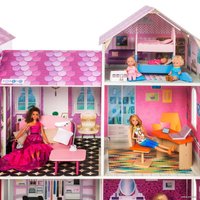 Кукольный домик Paremo Поместье Агостина с мебелью, светом и звуком PD318-17