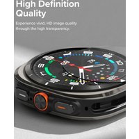 Чехол Ringke Slim+Glass для Galaxy Watch Ultra 47mm 2024/ 2025 Matte Black