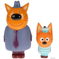 Игрушка для ванной Капитошка Три Кота папа и Коржик LX18006