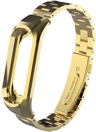 Xiaomi металлический для Mi Band 3 (золотистый)
