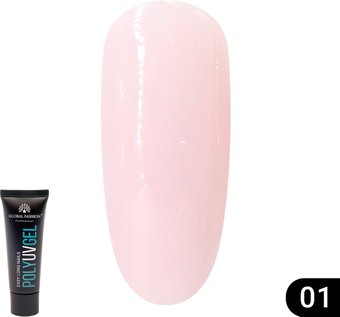 Полигель Global Fashion UV (тон 01) 30 г