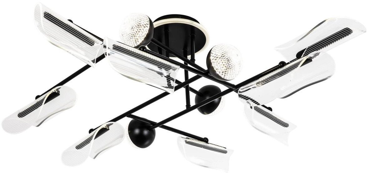 

Люстра средней высоты LED4U L3200-12 BK