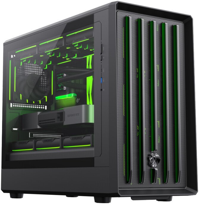 

Корпус GameMax Legend CLAW 360 (черный)