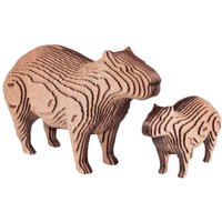 3Д-пазл Eco-Wood-Art Капибара - копилка