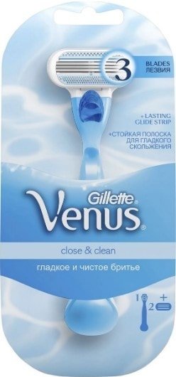 

Бритвенный станок Gillette Venus 2 сменные кассеты 3014260262693