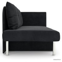 Тахта Мебель-АРС Алиса (велюр, черный НВ-178/17)