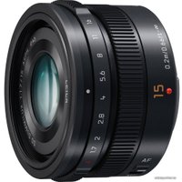 Объектив Panasonic LEICA DG SUMMILUX 15mm F1.7 ASPH. (черный)