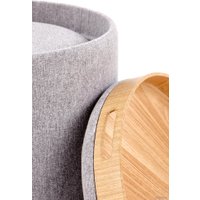 Пуфик Halmar AVIKO (светло-серый)