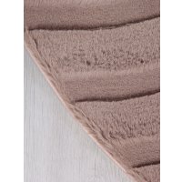 Ковер для жилой комнаты Pixel Rabbit Carving PX4005-DAIRE-BROWN-BROWN (1.6x1.6)