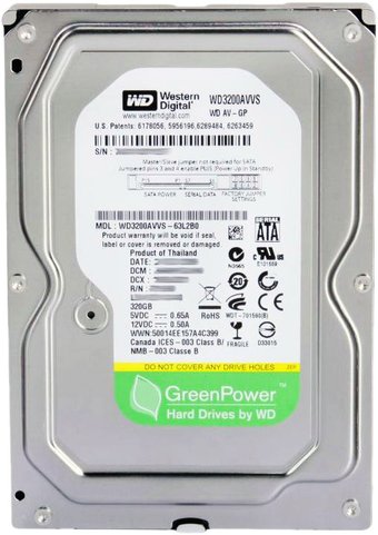 WD AV-GP 320GB (WD3200AVVS)