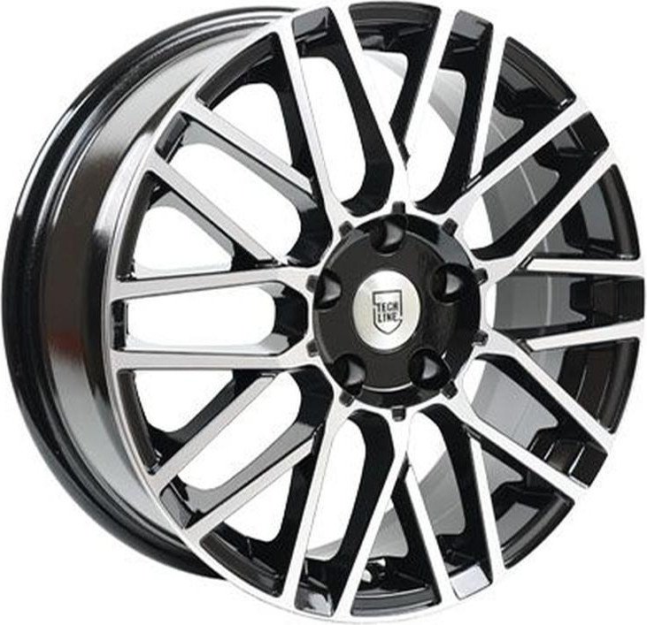 Литые диски TechLine 739 17x6.5 4x100мм DIA 60.1мм ET 40мм BH