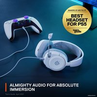 Наушники SteelSeries Arctis Nova 1P (белый)
