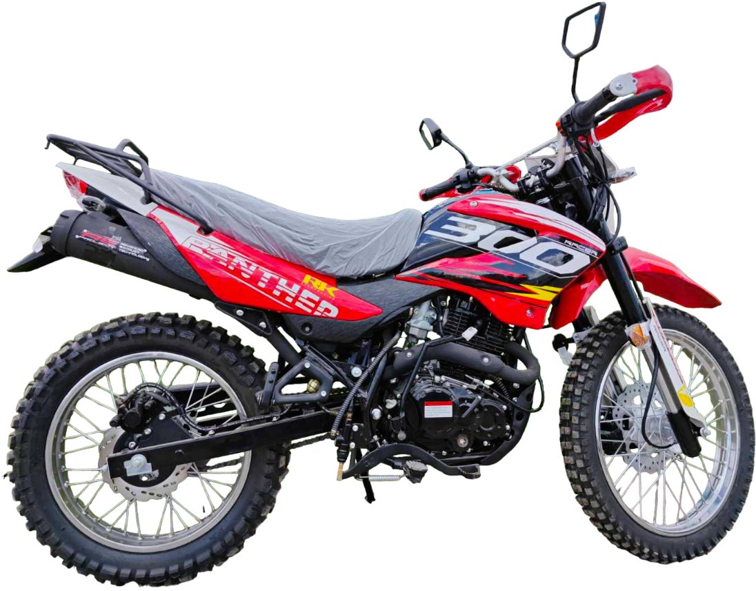 

Мотоцикл Racer RC300-GY8X (красный)