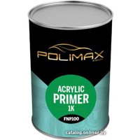 Акриловая грунтовка Polimax Acrylic Primer 1K FNP100 1 кг (черный)