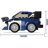 Конструктор Decool Bricks Round Car 26003 Спорткар