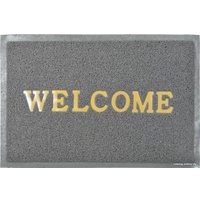 Придверный коврик ComeForte Welcome 40x60 (серый)