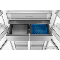 Холодильник side by side Weissgauff WCD 590 Nofrost Inverter Premium Biofresh Rock Glass