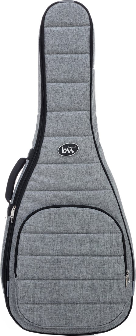 Чехол для гитары Bagandmusic Classic Casual Plus (светло-серый)