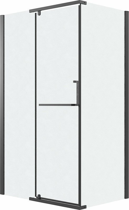 

Душевой уголок Grossman Pragma 110x90x195 120.K33.03.1190.21.02 (черный матовый/стекло шиншилла)