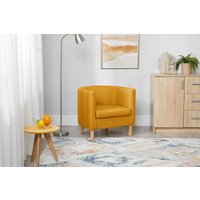 Интерьерное кресло Mio Tesoro Агата 351 (горчичный 1172)