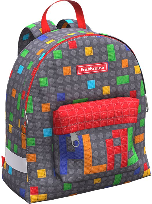 

Детский рюкзак Erich Krause Mini 6L Color Bricks 56709