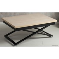 Стол-трансформер Levmar Accord D68/S53 (дуб шамони светлый/черный)