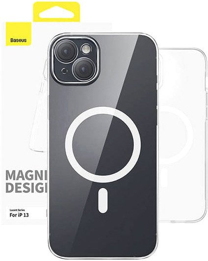 

Чехол для телефона Baseus Lucent Magsafe для iPhone 13 (прозрачный)