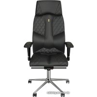 Офисное кресло Kulik System Business (с подголовником, черный)